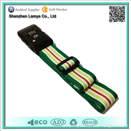Promotional Personalize Fashion Printing Safety Cross Travel Luggage Bag Belt